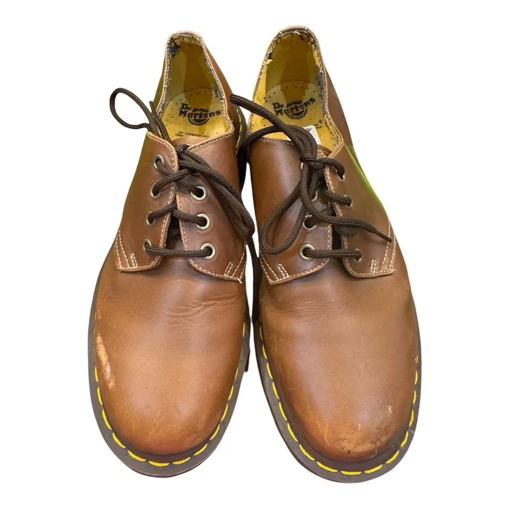 Dr. Martens Brown Lace-Up Oxford Size 10 1461 Ziggy